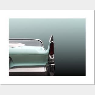 US American classic car 1960 fury Posters and Art